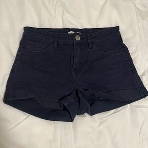 H&M Navy Blue Jean Shorts